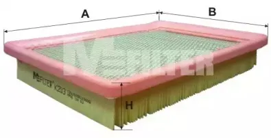 K 203 MFILTER Воздушный фильтр K 203 MFILTER Воздушный фильтр